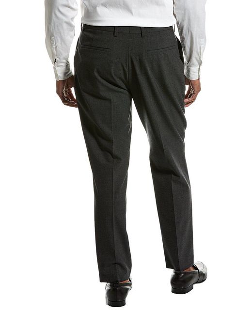 Theory Black Curtis Wool-blend Pant for men