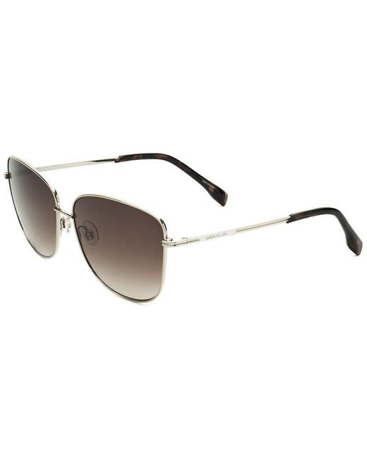 Karen Millen Metallic Km7014 48mm Sunglasses
