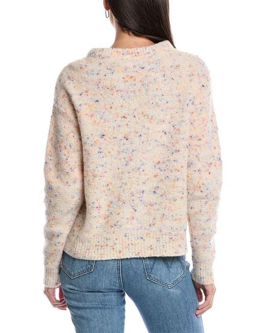 Marella Blue Zefir Wool-Blend Sweater