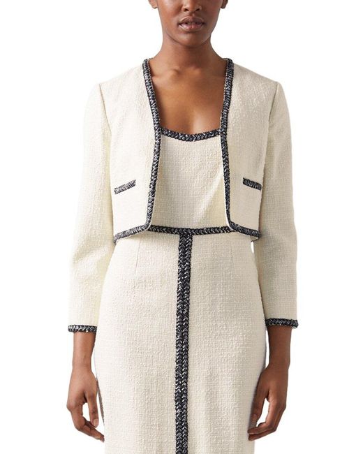 L.K.Bennett Natural Tara Jacket