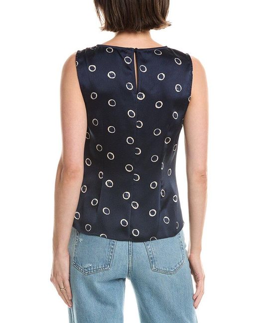 Rebecca Taylor Blue Tank Top