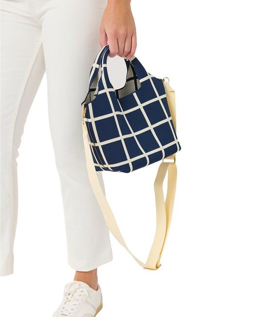 Shiraleah Blue Robbie Mini Tote