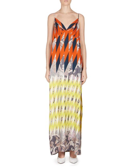 Dries Van Noten Silk Slip Dress Lyst