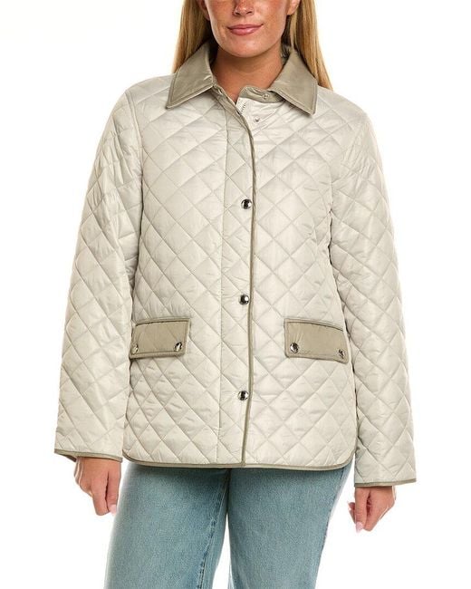 Sam Edelman Natural Quilted Jacket