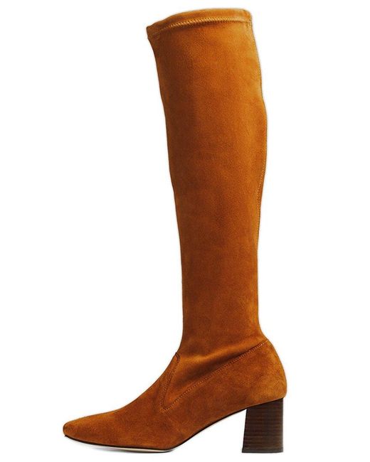 L.K.Bennett Brown Davina Leather Boot