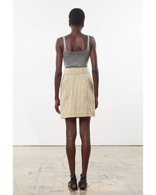 Mara Hoffman Natural Lici Mini Skirt