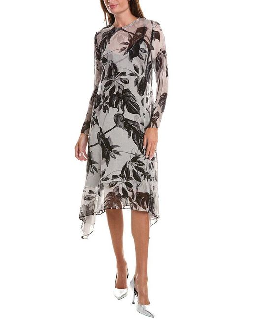 AllSaints Ria Jackie Midi Dress in White Lyst UK