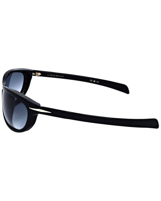 David Beckham Black 64Mm Sunglasses