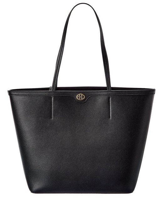 Michael Kors Black Monogramme Leather Tote Bag