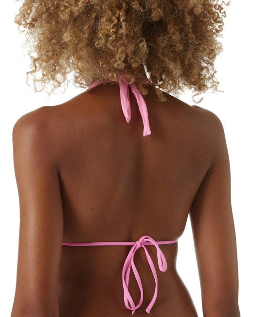 Melissa Odabash Pink Grenada Bikini Top