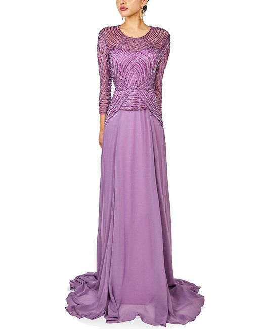 Terani Purple Gown
