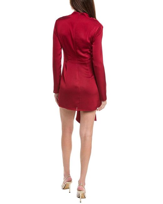 Nicholas Red Ellara Mini Dress