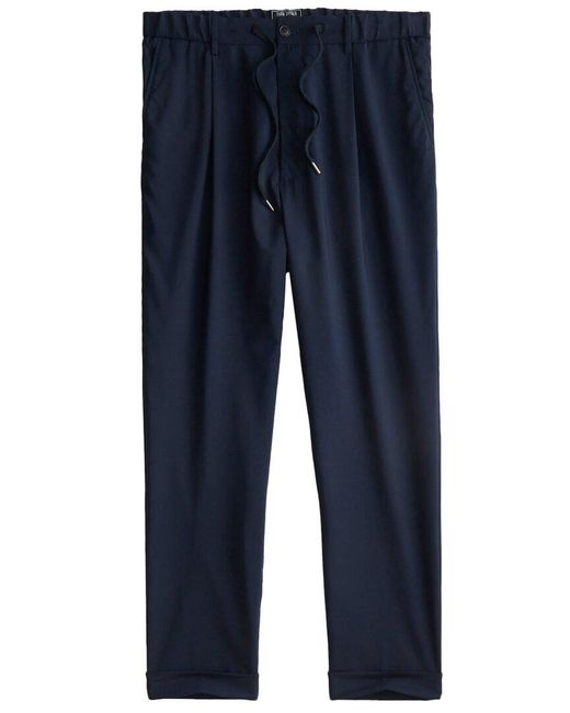 Todd Snyder Blue Wool-blend Pant for men