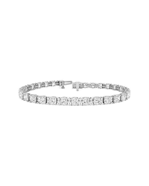 Lab Grown Diamonds White 14K 11.22 Ct. Tw. Lab-Grown Diamond Tennis Bracelet