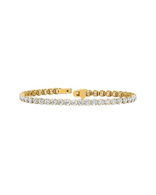 Lab Grown Diamonds White 14K 9.04 Ct. Tw. Lab-Grown Diamond Tennis Bracelet