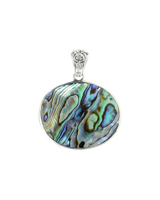 Samuel B. Metallic 15.00 Ct. Tw. Abalone Pendant