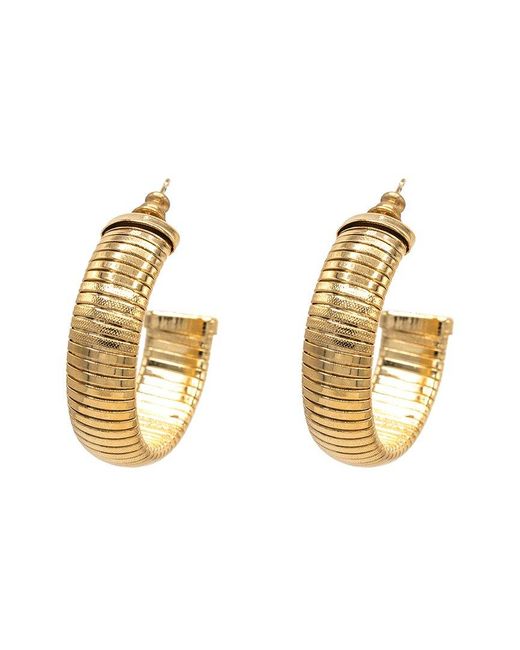 Eye Candy LA Metallic Ashley Necklace & Earring Set