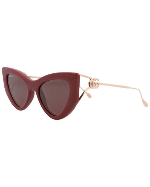 Gucci Brown 52Mm Sunglasses