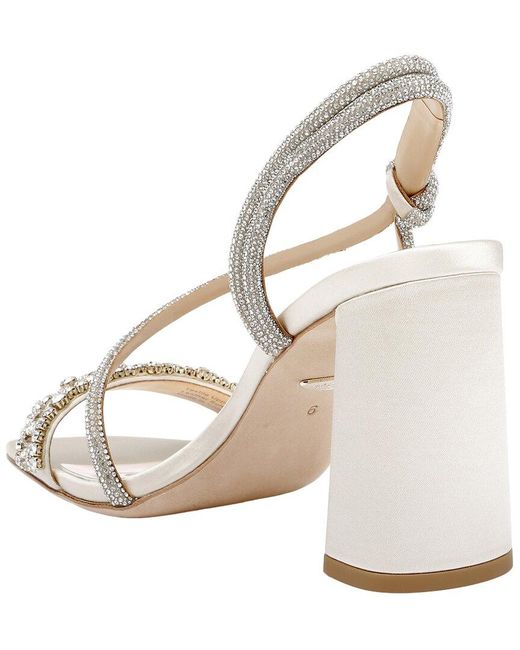 Badgley Mischka Metallic Naomi Sandal