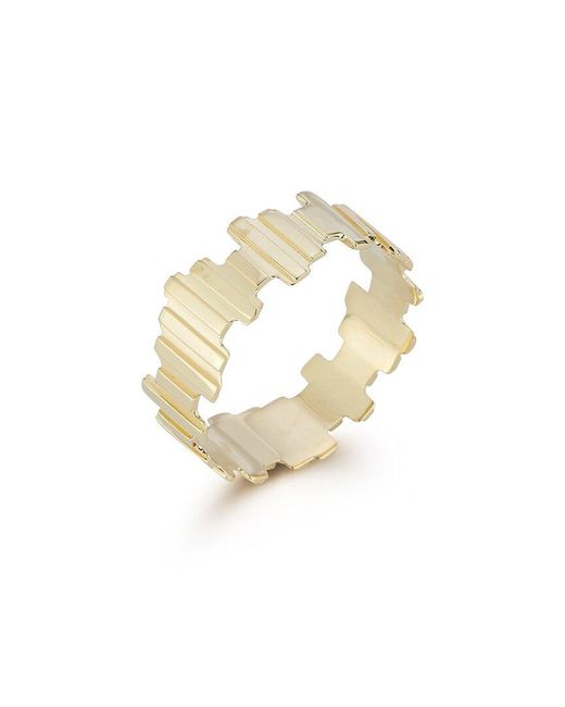 Ember Fine Jewelry Multicolor 14k Thick Ribbed Band Ring