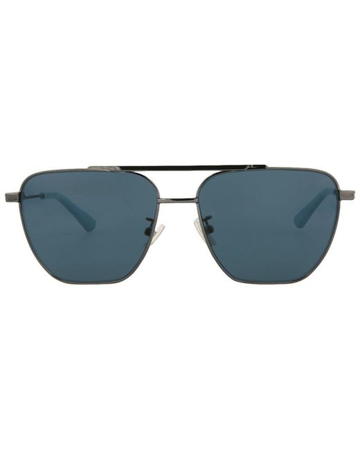 Bottega Veneta Blue Bv1236s 57mm Sunglasses for men
