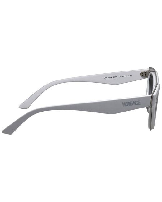 Versace Blue 2273 52Mm Sunglasses