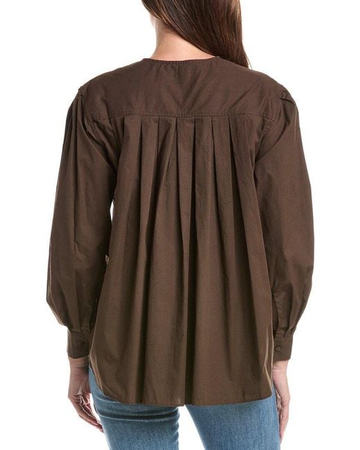 Officine Generale Brown Officine Generale Malta Shirt
