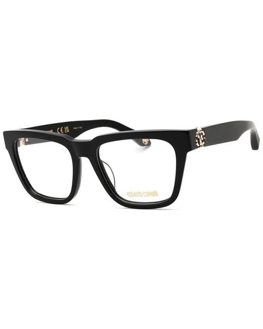 Roberto Cavalli Black Vrc026M 54Mm Optical Frames