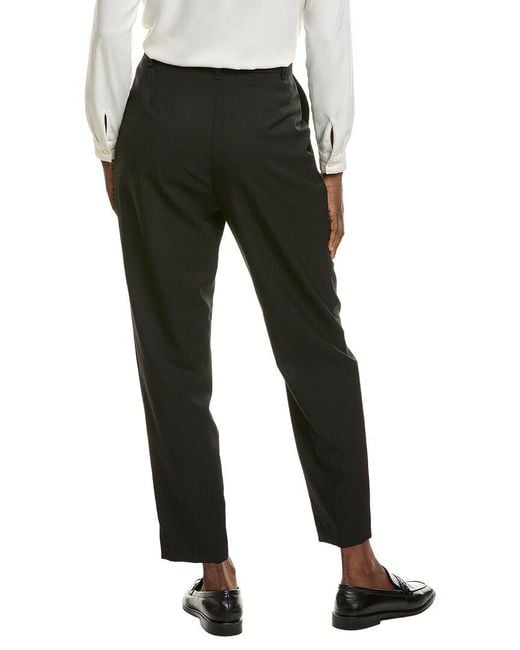 Marc Cain Black Wool-Blend Pant