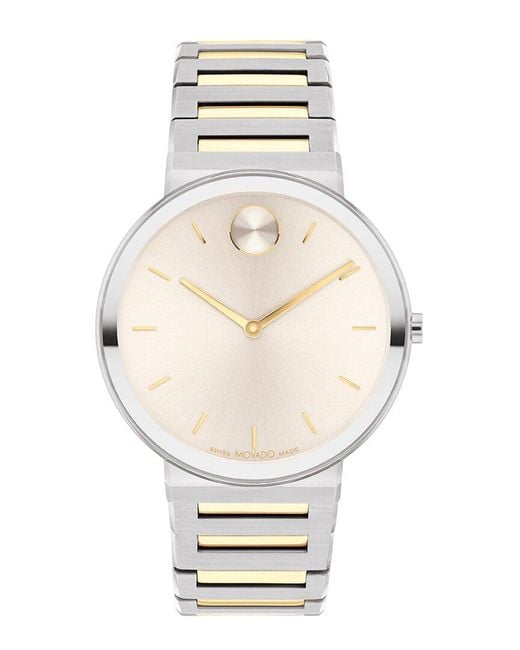 Movado Metallic Bold Watch for men