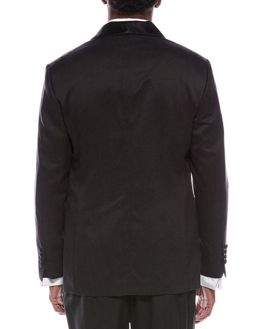 Brunello Cucinelli Black Silk Jacket for men