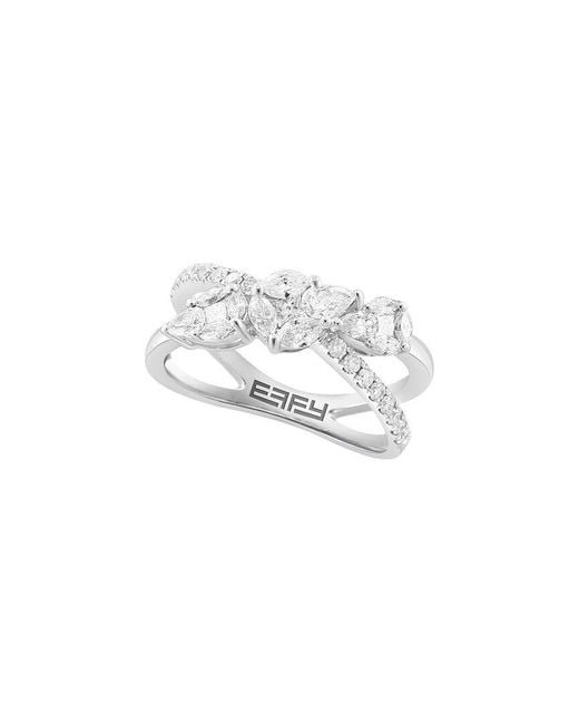 Effy Fine Jewelry White 14K 2.29 Ct. Tw. Diamond Ring