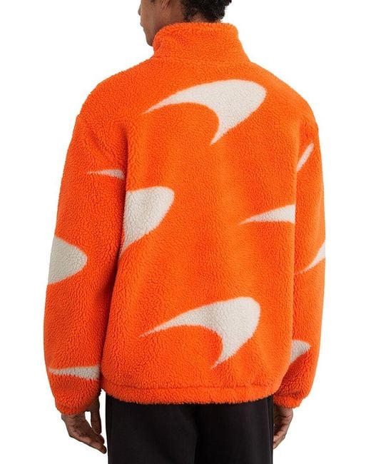 Reiss Orange King Speedmark Printed Casual Jacket for men