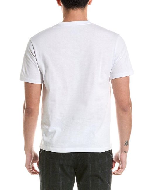 The Kooples White Embroidered T-shirt for men