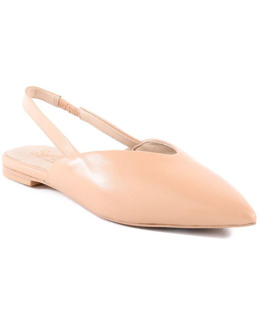 Seychelles Pink Holli Leather Flat