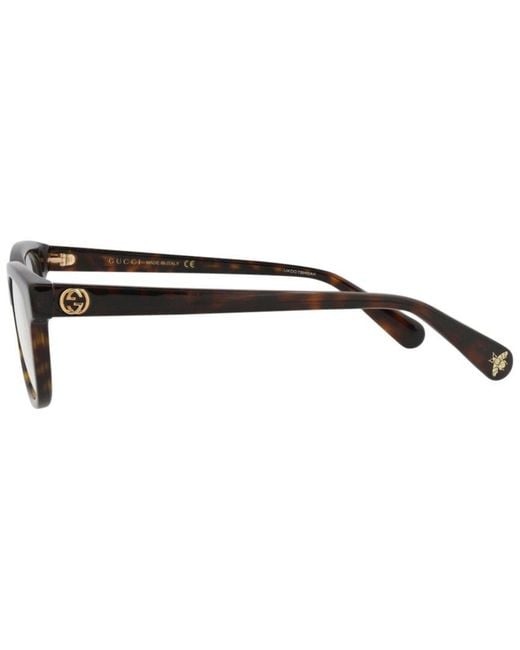 Gucci Brown Saint Laurent 51Mm Optical Frames