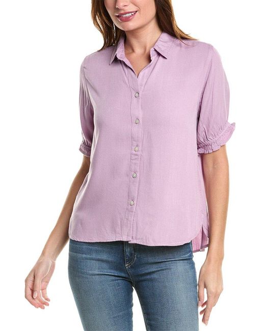 Beach Lunch Lounge Purple Wren Shirt