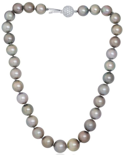 Diana M Metallic Fine Jewelry 18k 1.80 Ct. Tw. Diamond Necklace
