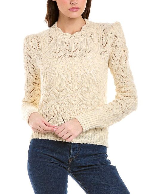 Isabel Marant Étoile Gaia Wool Sweater in Natural | Lyst Canada