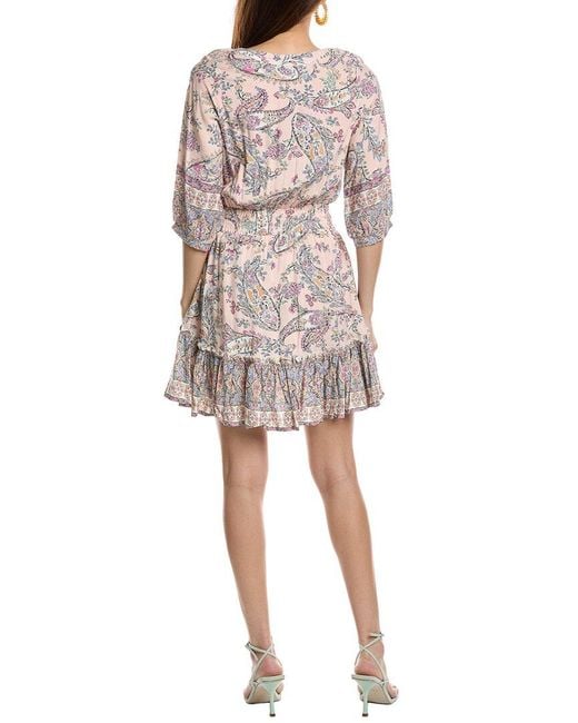 Walker & Wade White Kelsey Mini Dress