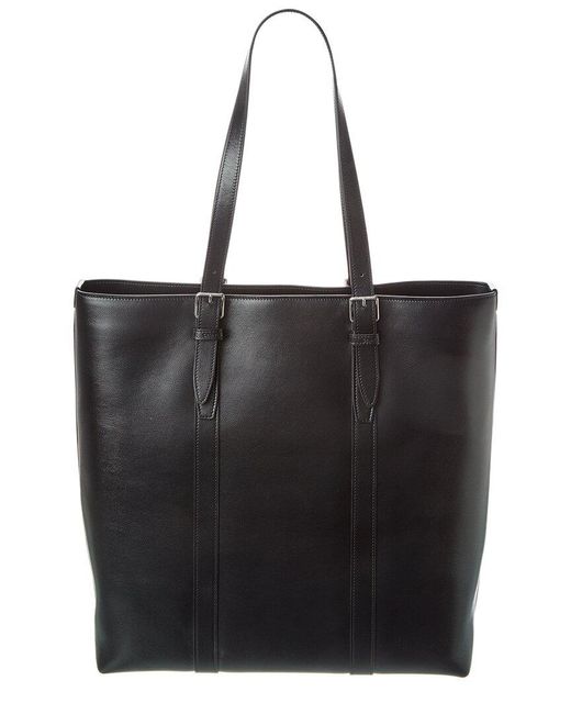 Céline Black Cabas Leather Tote