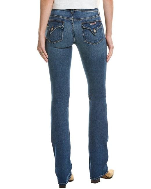 Hudson Blue Beth Mid-rise Rhythm Rain Baby Boot Jean