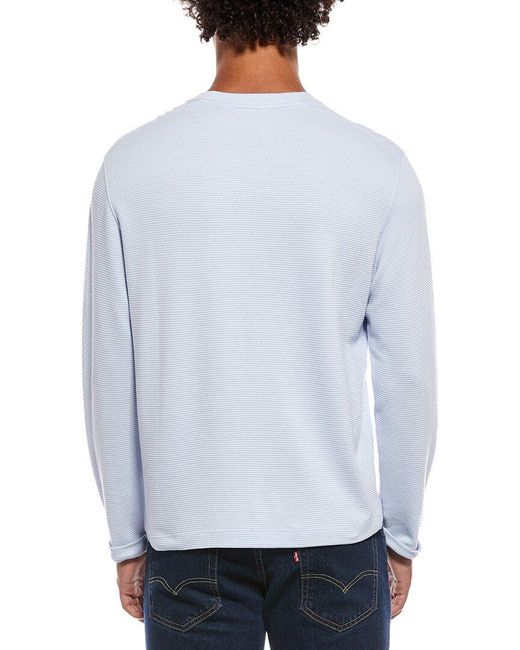 Theory Blue Delroy T-Shirt for men