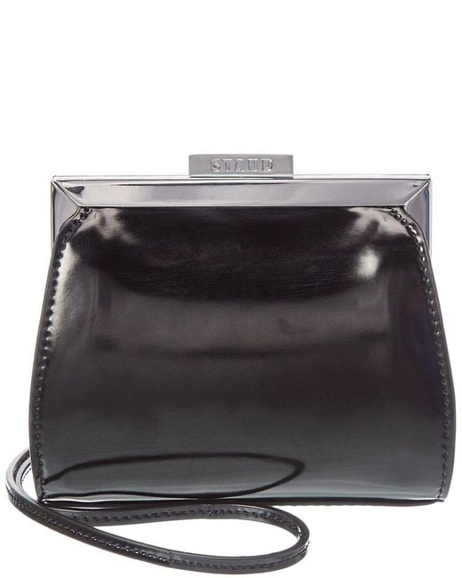 Staud Black Lennon Leather Convertible Bag