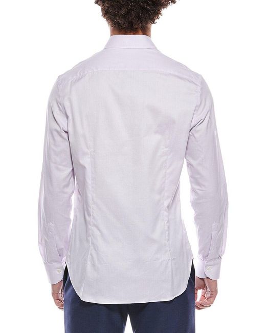 Canali White Dress Shirt for men