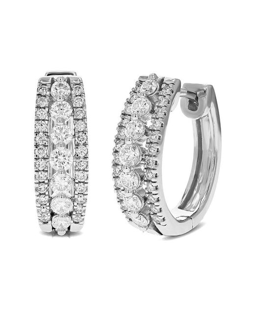 Amairah White 1.00 Ct. Tw. Lab-Grown Diamond Earrings