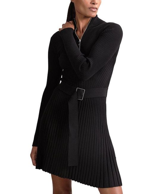Reiss Black Vienna Dress