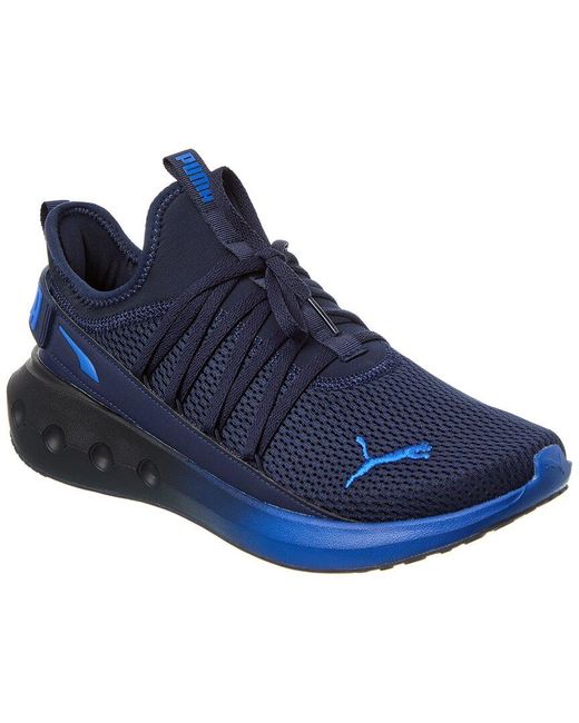 PUMA Blue Softride Carson Fresh Sneaker for men