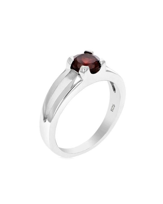 Amairah White 0.60 Ct. Tw. Garnet Ring