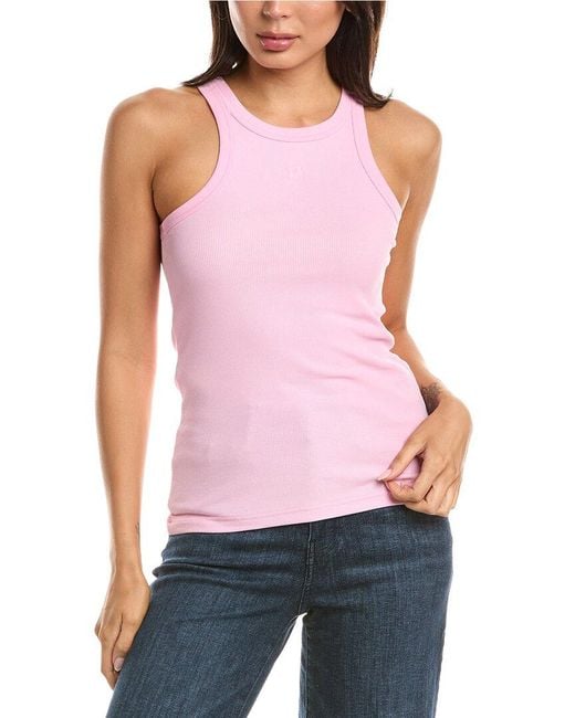 Marimekko Purple Kupla Unikko Placement Tank Top